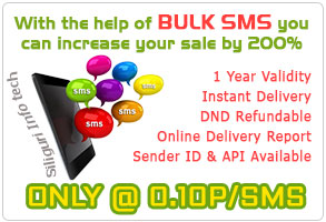 Bulk SMS price in siliguri @ 10p/sms
